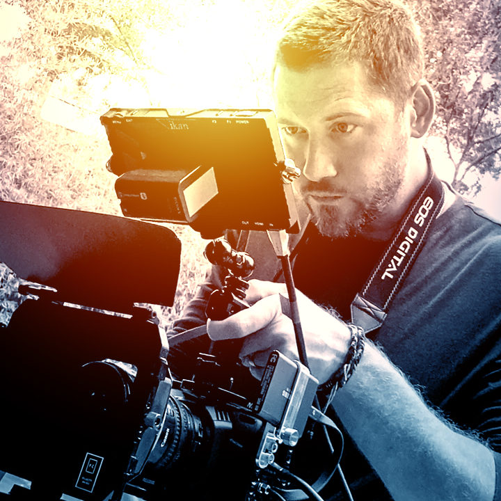 Adam with the BlackMagic sun