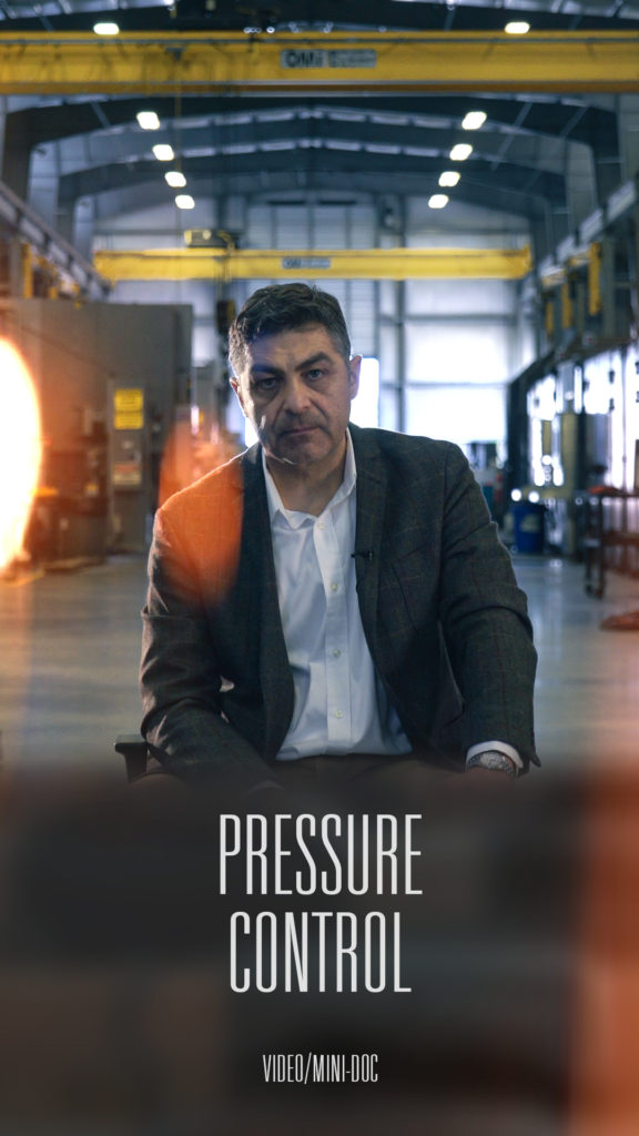 Pressure Control Poster by Adam Dallas Barnes